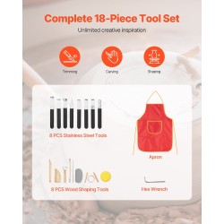 Savenvalupyörä alumiiniseoslevyllä 35 cm harjattomalla moottorilla 450 W säädettävä nopeus 60–300 r/min