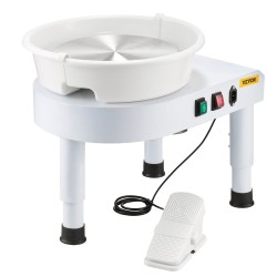 Sähkökäyttöinen dreija alumiininen 28 senttimetriä dreijauslautanen harjaton moottori säädettävä korkeus jalkapoljin