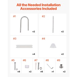 Uima-allastikkaat neljäportaiset 304-ruostumatonta terästä liukuestepinnoilla 120 kilogramman kantavuus sisä ja ulkokäyttöön