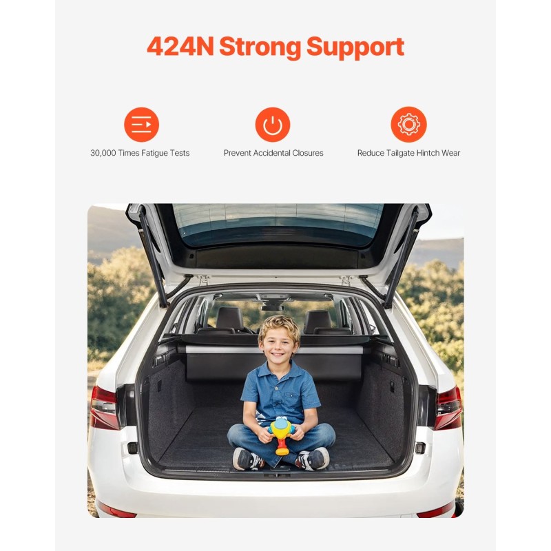 Takaluukun sähköiset nostotuet 2 kpl Skoda Superb III 2015–2020 farmari 424N 12V