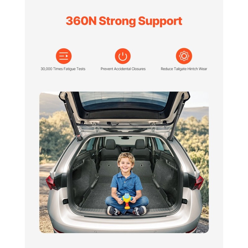 Takaluukun sähköinen nostotuki 2 kpl vasen/oikea 360N Skoda Octavia III 2012–2020