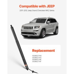Sähköinen takaluukun tukijousi vasen 408N 2011–2012 Jeep Grand Cherokee WK2
