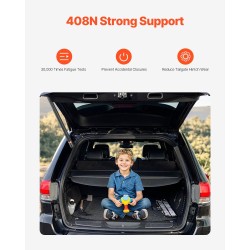 Sähköinen takaluukun tukijousi vasen 408N 2011–2012 Jeep Grand Cherokee WK2