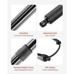 Sähköinen takaluukun tukijousi vasen 408N 2011–2012 Jeep Grand Cherokee WK2