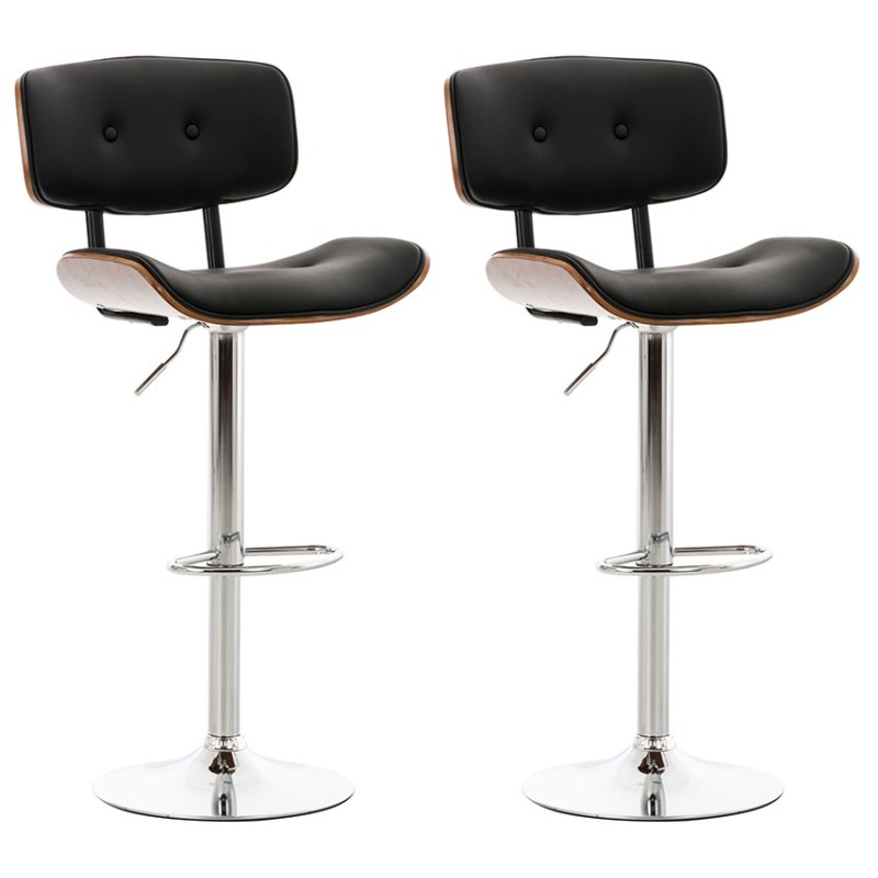 Tyylikäs Sarnia-baarituoli, säädettävä korkeus, 2 kpl setti
