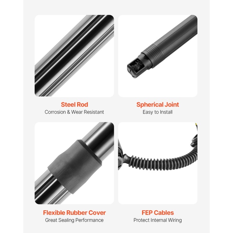 Sähköinen takaluukun tukijousipari 525N sopii Escalade Suburban Tahoe Yukon 2015–2020