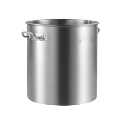 Keittokattila ruostumatonta terästä 22,7 l lasikannella ja 3 mm komposiittipohjalla