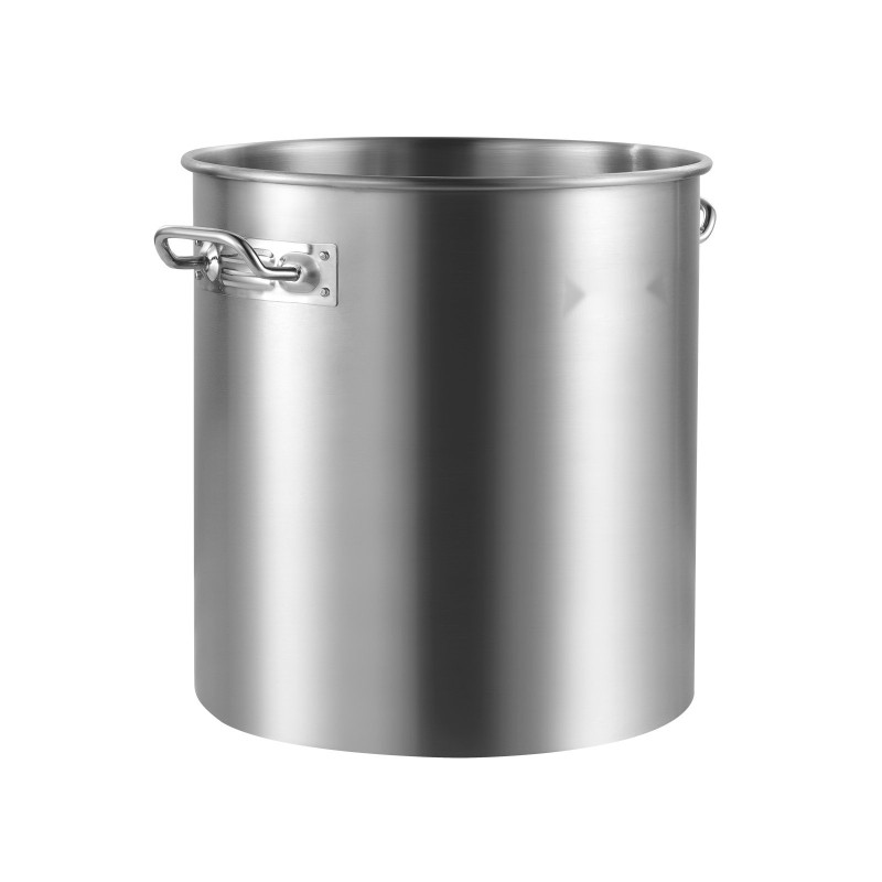 Keittokattila ruostumatonta terästä 22,7 l lasikannella ja 3 mm komposiittipohjalla