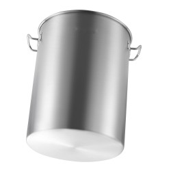 Keittokattila 34 litraa ruostumatonta terästä irrotettava kori kansi 0 8 millimetriä paksu pohja