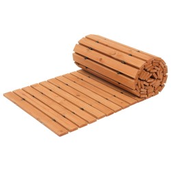 Puinen rullattava liukastumista ehkäisevä puutarhapolku painekyllästettyä seetripuuta 144 tuumaa ja 22 tuumaa