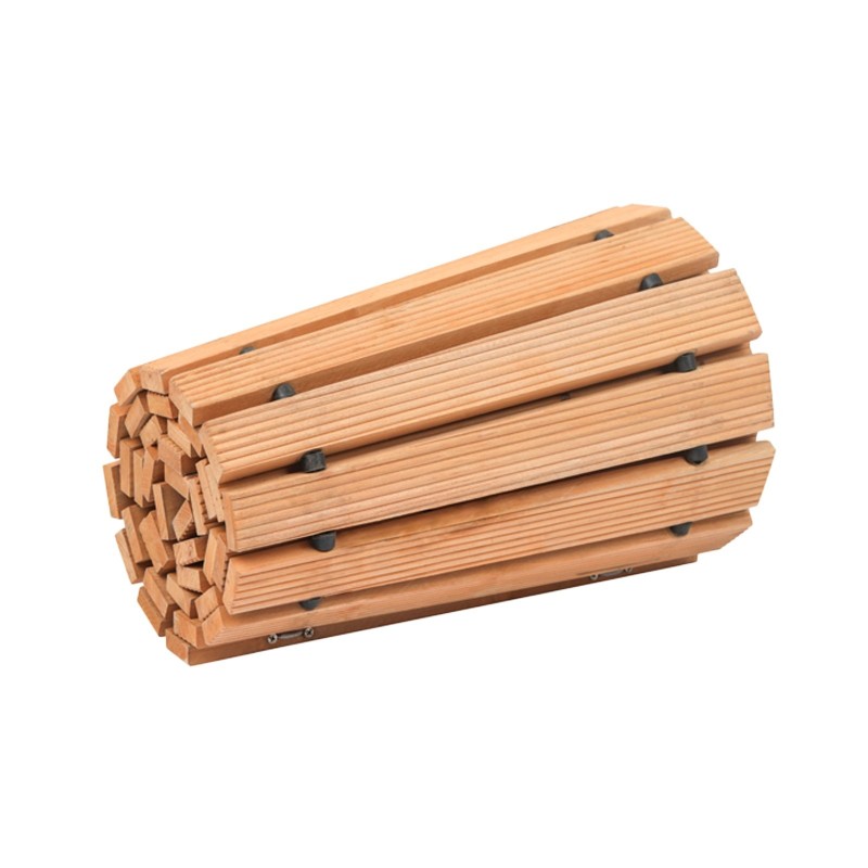 Puutarhapolku painekyllästetty setripuu pituus 7 jalkaa leveys 17 tuumaa rullattava