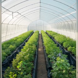 PE-muovikalvo musta 0,15 millimetriä paksu 7,31 metriä leveä 30,48 metriä pitkä rikkaruohosuoja