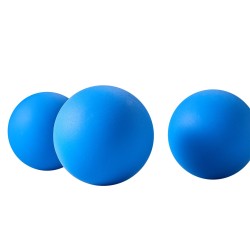 PVC-vierintäpallot 66 mm 4 kpl siniset skee ball peleihin