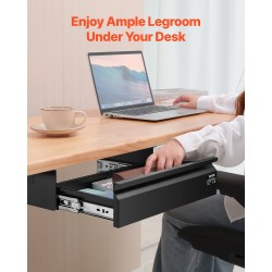 Pöydänaluslaatikko 16-tuumainen Q235-teräs musta EVA-sisävuori kiinnitettävä