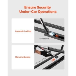 Siirrettävä sähköhydraulinen autonostin 2267,9 kg nostokorkeus 29,8 tuumaa hiilirakenneteräs kaukosäätimellä