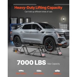 Sähköhydraulinen autonostin 3175 kg hiilirakenneteräsrunko kaukosäädin