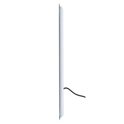 LED kylpyhuonepeili 50 x 70 cm epoksihartsi alumiinitausta portaaton himmennys 3 värilämpötilaa huurteenesto