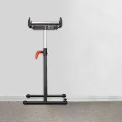 Taittuva rullateline teräs 113 kg kantavuus 69–109 cm korkeussäädettävä