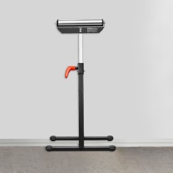 Kokoontaitettava teräsrullarunko puutöihin korkeussäädettävä 680–1079 mm 61 kg kantavuus