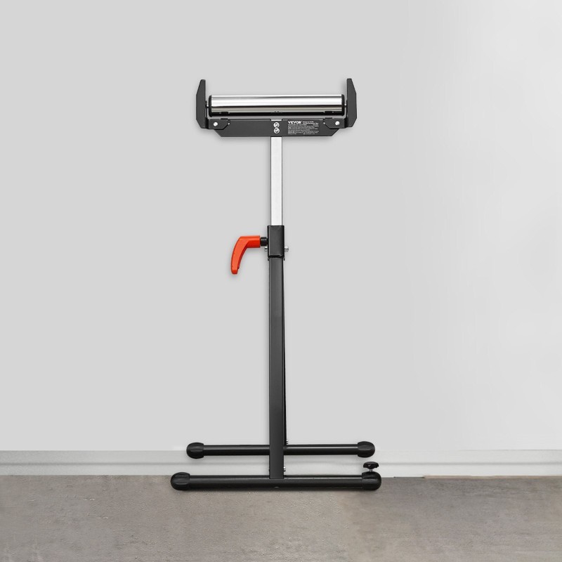 Taittuva teräsrullatuki 113 kg kantavuus säädettävä korkeus 685–1092 mm 2 kpl