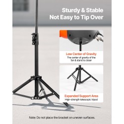 Vaahtokone keskipakopuhallin kannettava jalustateline altaalle ja ulkokäyttöön