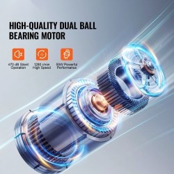 Jalustatuuletin metallinen 16-tuumainen säädettävä korkeus kääntyvä kolmivaihteinen hopea