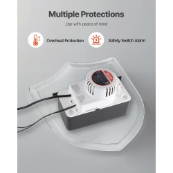 Kondenssivesipumppu muovirakenne automaattinen kellukko 0,5 gal säiliö ilmastointilaitteille