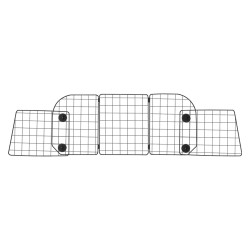 Koiraverkko autoon teräsrunko säädettävä leveys jopa 1565 millimetriä poraamaton asennus