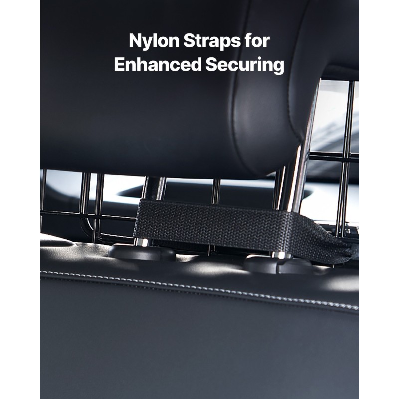 Koiraverkko autoon teräsrunko säädettävä leveys 1539 mm niskatukiin kiinnitys