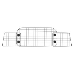 Koiraverkko autoon teräsrunko säädettävä leveys 1539 mm niskatukiin kiinnitys