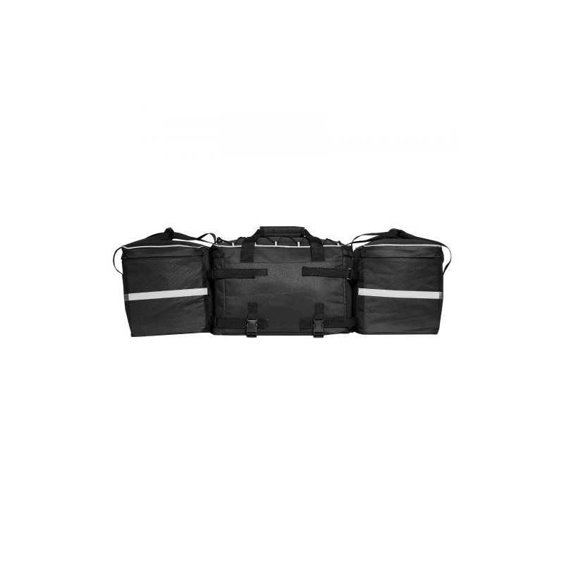 Mönkijän takalaukku takatelineelle 70 L musta 600D Oxford kangas eristetty 16 L