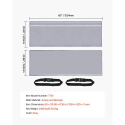 Ilmastointilaitteen letkun suojus kolmikerroksinen jersey-kangas ja sieni 5\