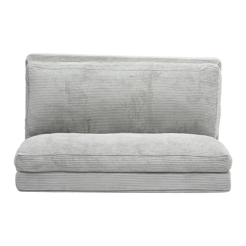 Taitettava sohvasänky 25D-vaahtomuovi samettiverhoilu irrotettava pestävä päällinen 200 kg kantavuus