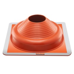 Kattoläpivientikumi silikonista 0,6 mm alumiinipohjalla 170–355 mm 2 kpl savupiipuille