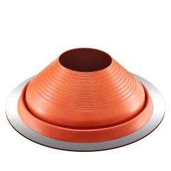 Katon putkiläpivienti silikoninen yläosa alumiinipohja 254–483 mm 1 kpl