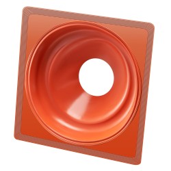 Kattoläpivientikumi silikonisuoja alumiinipohjalla 160 300 mm 2 kpl