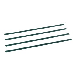 Yksityisyyssuikaleet ketjuaidalle 1435 mm korkeatiheyksinen muovi 82 kpl 3 lukituslistaa vihreä