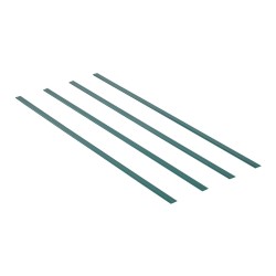 Kaksiseinäiset korkeatiheyksiset polyeteenilamellit 1130 millimetriä vihreä 82 lamellia ketjuaitaan