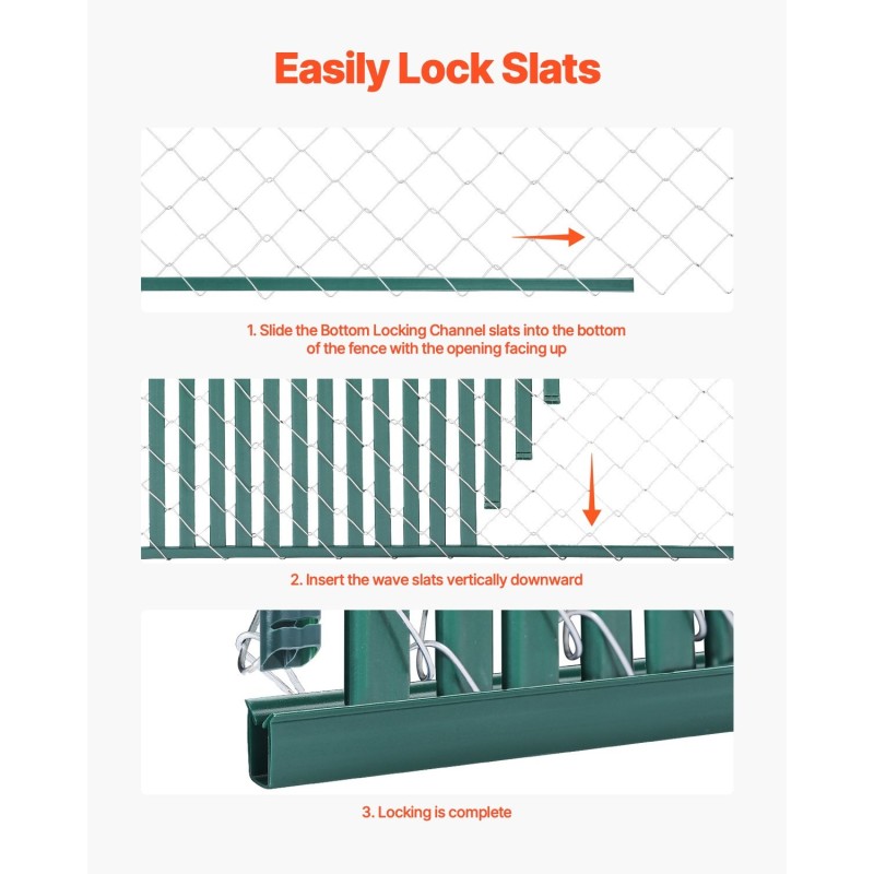 Kaksiseinäiset korkeatiheyksiset polyeteenilamellit 1130 millimetriä vihreä 82 lamellia ketjuaitaan
