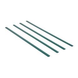 Yksityisyyssäleet kaksiseinäiset 1130 mm HDPE 82 kpl 3 kiskoa 4 jalan ketjuaitaan