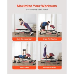 Harjoituspenkki hiiliteräsrunko monikäyttöinen säädettävä taittuva irrotettava selkätyyny siirtopyörillä