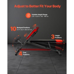 Harjoituspenkki hiiliteräsrunko monikäyttöinen säädettävä taittuva irrotettava selkätyyny siirtopyörillä