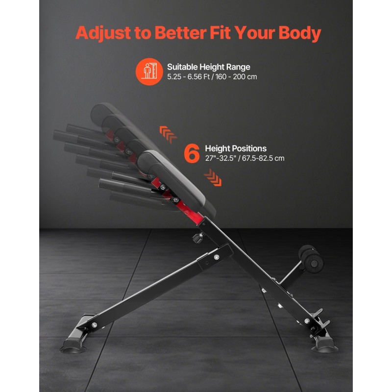 Selänojennuspenkki säädettävä kokoon taitettava hiiliteräs kantavuus 113 kiloa musta