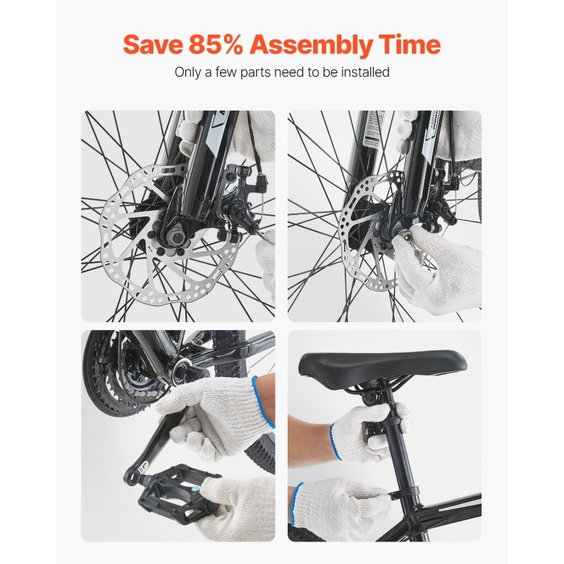 Maastopyörä alumiiniseosrunko 29 tuuman renkailla 21 vaihdetta etujousitus kaksoislevyjarrut