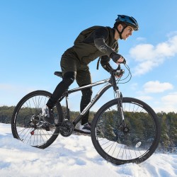 Maastopyörä alumiiniseosrunko 29 tuuman renkailla 21 vaihdetta etujousitus kaksoislevyjarrut