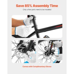 20-tuumainen maastopyörä korkean hiilipitoisuuden teräsrunko leveät renkaat 7-vaihteinen vääntövaihde kaksoislevyjarrut