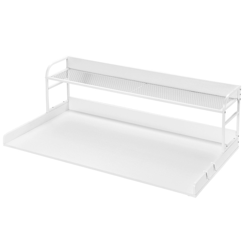 Pesukoneen ja kuivausrummun päällystaso 15 mm lastulevy 1370 x 700 mm valkoinen