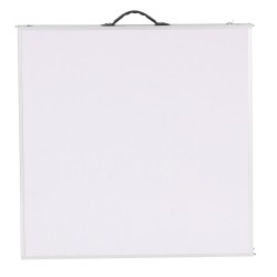 Taitettava beer pong pöytä MDF melamiinipinnoite 240x60 cm 6 palloa