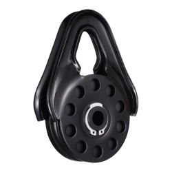 Teräksinen uritettu lohkotalja 7,3 t työkuorma 14,5 t murtolujuus 3/8 tuuman köydelle