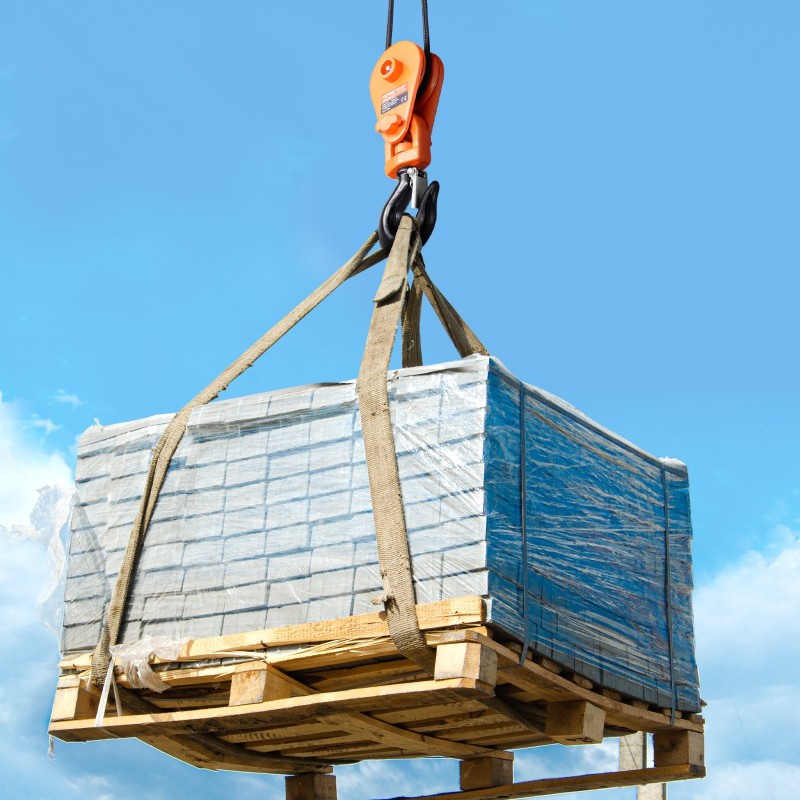 Taljalohko 2 t nimelliskuorma seosteräs 360 astetta kääntyvä koukku